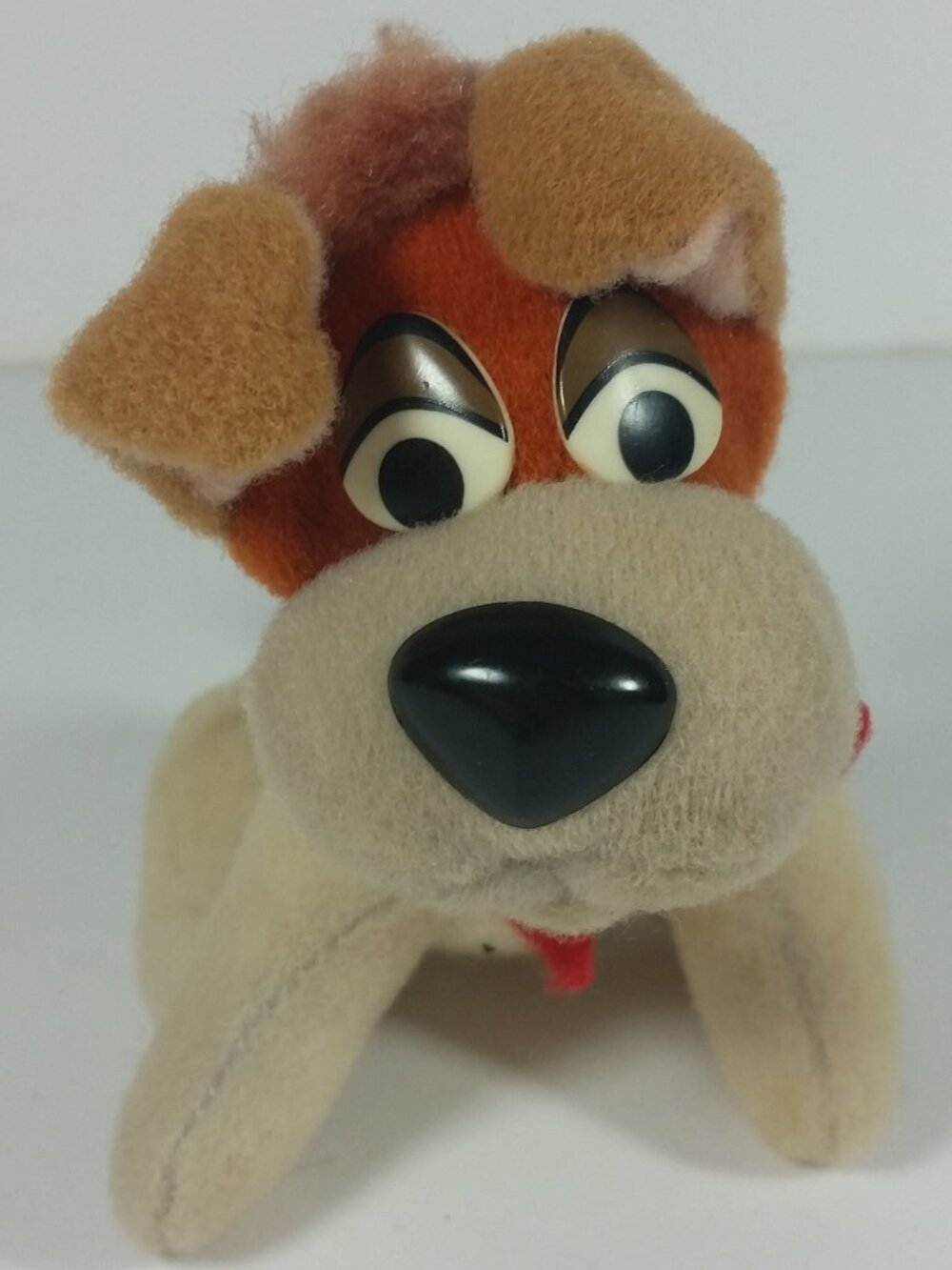 Vintage Dodger Plush Lady and the Tramp 1988 Disney Mini 4in Stuffed Animal Dog